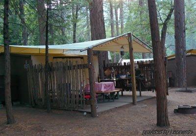 Housekeeping Camp Hotel Curry Village Buitenkant foto